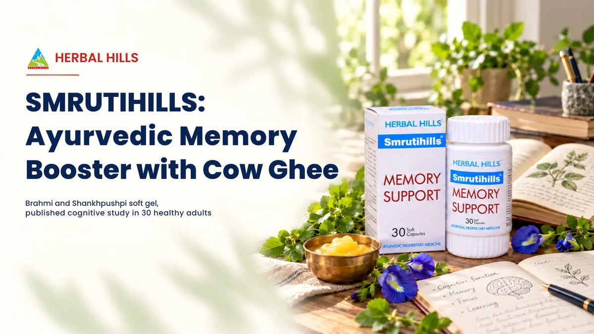 Brahmi, Shankhpushpi and Cow Ghee: What the Smrutihills Study Observed on Cognitive Scores