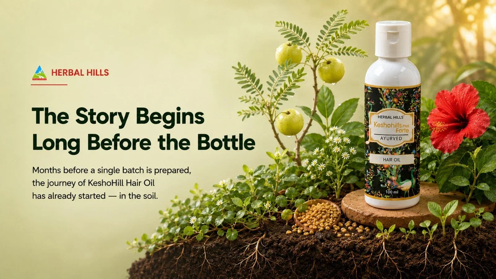 The Story Begins Long Before the Bottle: The Farm Behind KeshoHill Hair Oil