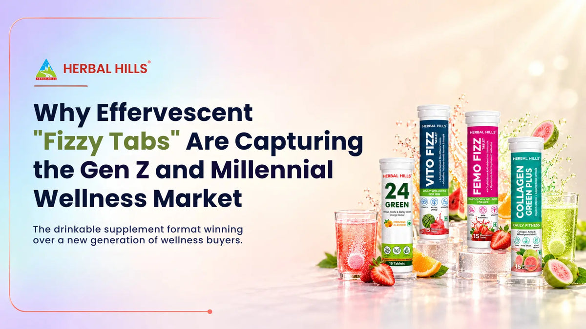 Why Effervescent "Fizzy Tabs" Are Capturing the Gen Z and Millennial Wellness Market