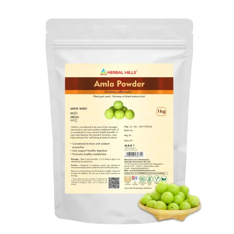 Amla Powder Natural – 1 Kg Pack