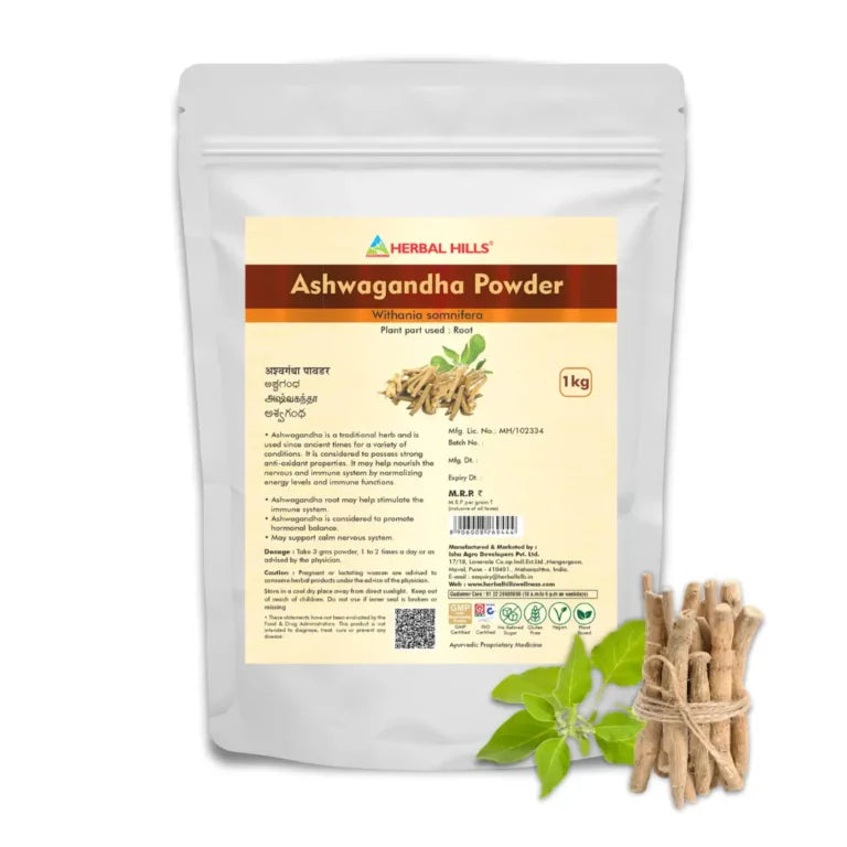 Ashwagandha Churna Powder – 1kg Value Pack
