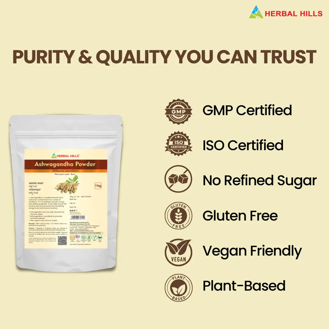 Ashwagandha Churna Powder – 1kg Value Pack