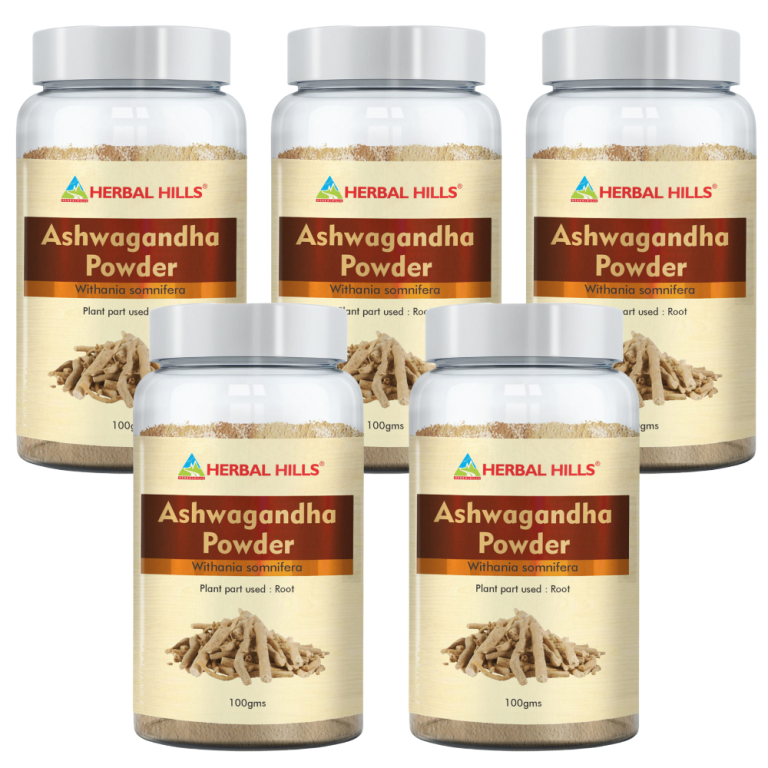 Ashwagandha Powder 100 gm (pack of 5)
