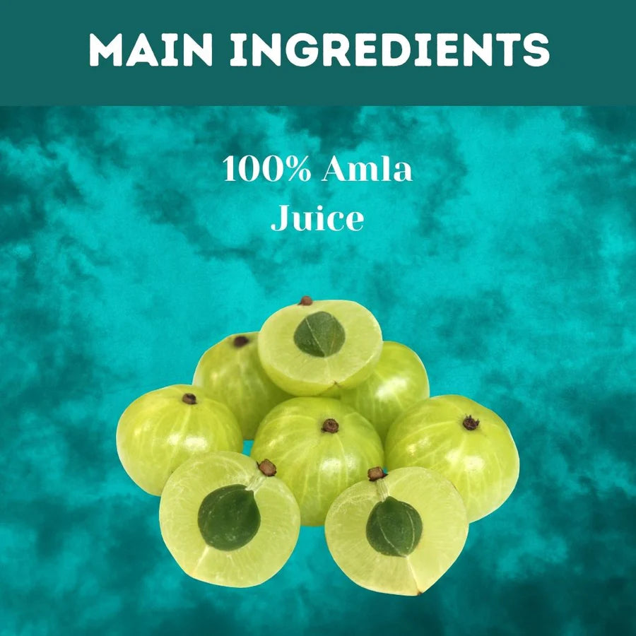 Amla Juice – 1L (Pack of 5) | Standardized Ayurvedic Quality | Herbal Hills