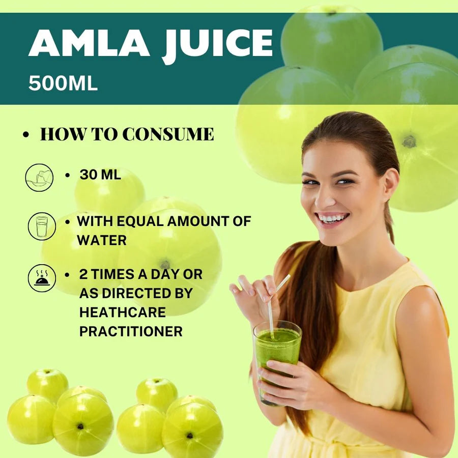 Amla Juice – 1L (Pack of 5) | Standardized Ayurvedic Quality | Herbal Hills