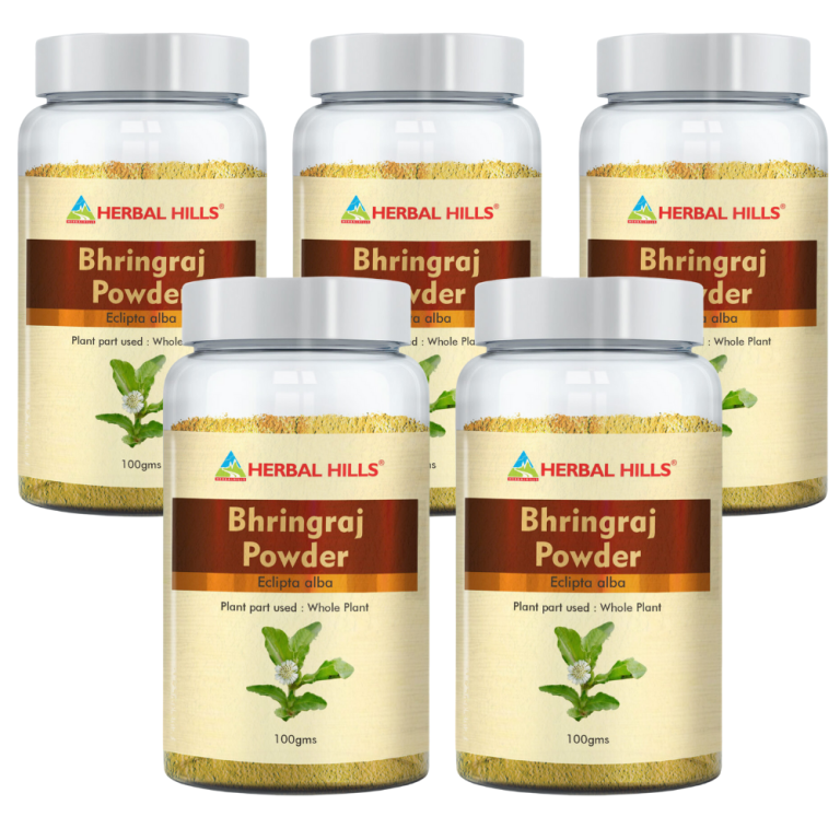 Bhringraj Powder – 100 Gms (pack of 5)