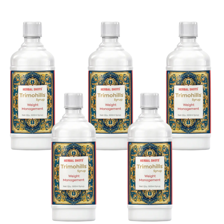 Ayurvedic Weight Loss Drink – Trimohills Herbal Shots 500ml (pack of 5)