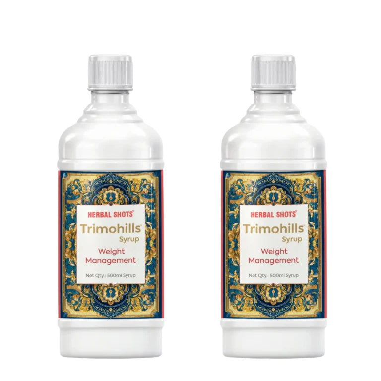 Ayurvedic Weight Loss Drink – Trimohills Herbal Shots 500ml (Pack of 2)