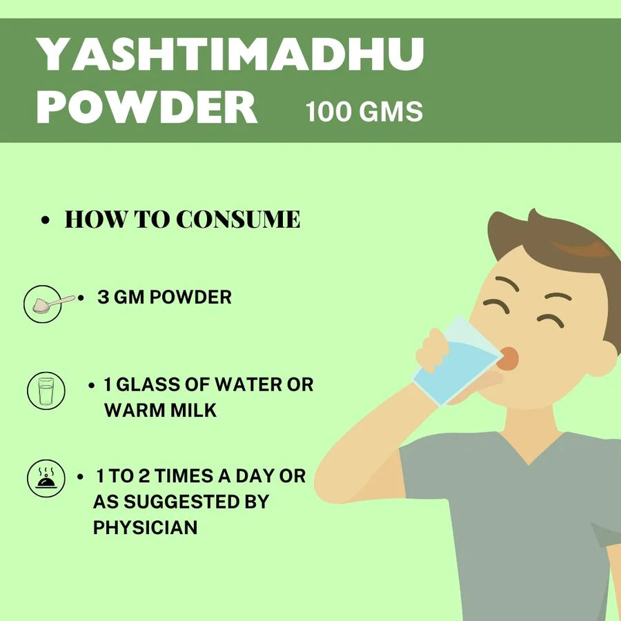 Yashtimadhu Powder – 100g (Pack of 5) | Standardized Ayurvedic Quality | Herbal Hills