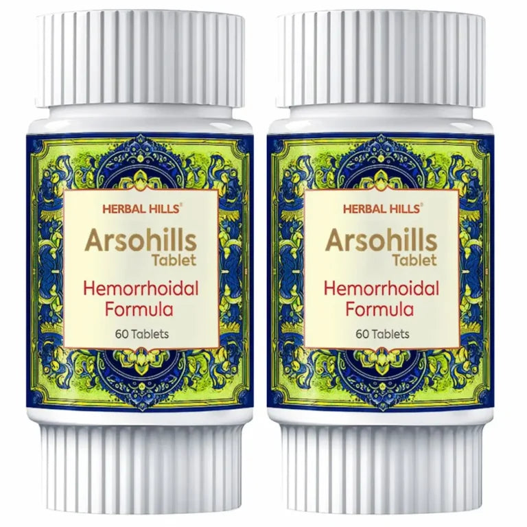 Arsohills Herbal Tablets – 60 Count | Traditional Ayurvedic Tablets