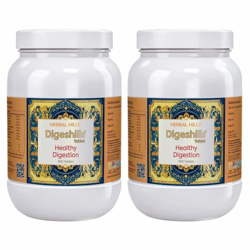 Digeshills 900 Tablets – Ayurvedic Digestive Tablets (Packof 2)