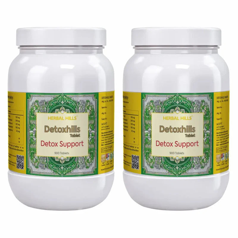 Detoxification Formula – Detoxhills Value Pack 900 Tablets (Pack of 2)