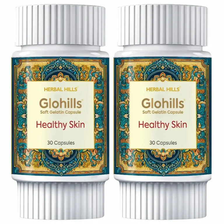 Natural Skin Care formulation – Glohills 30 Soft Capsule