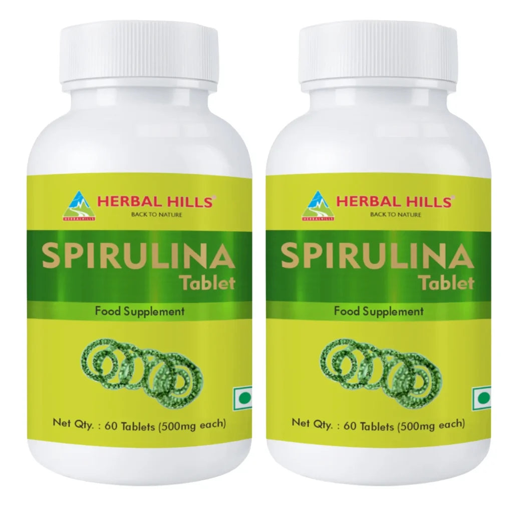 Spirulina 60 Tablets – Chlorophyll Rich Food
