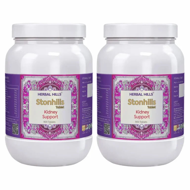 Stonhills Ayurvedic Kidney Support – 900 Tablets Pack of 2 by Herbal Hills