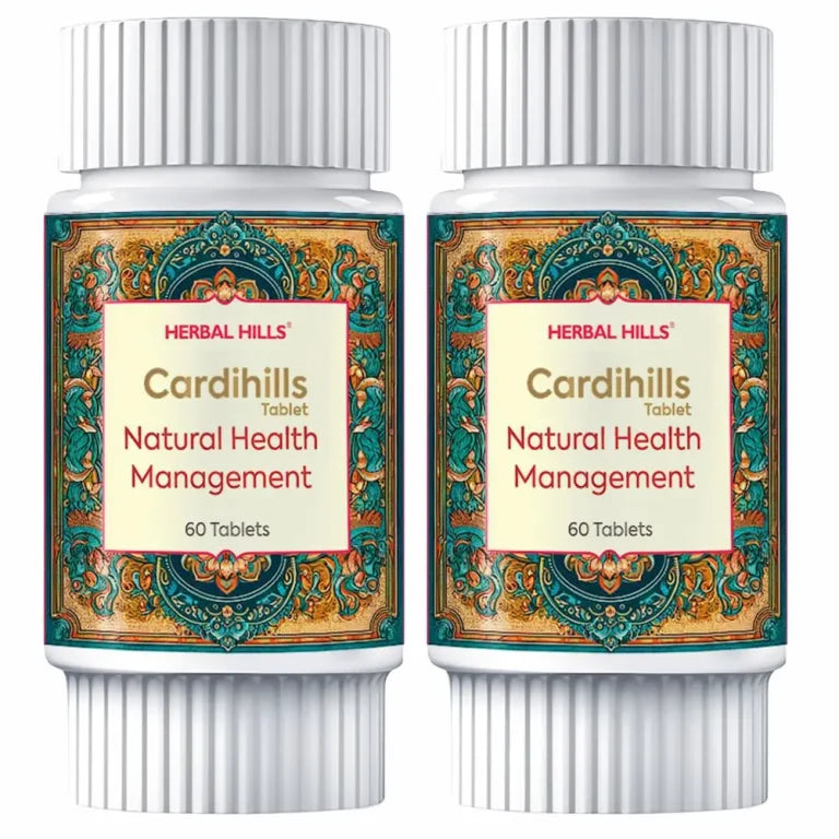 Herbal Hills Cardihills – Daily Herbal Heart Wellness – 60 Tablets