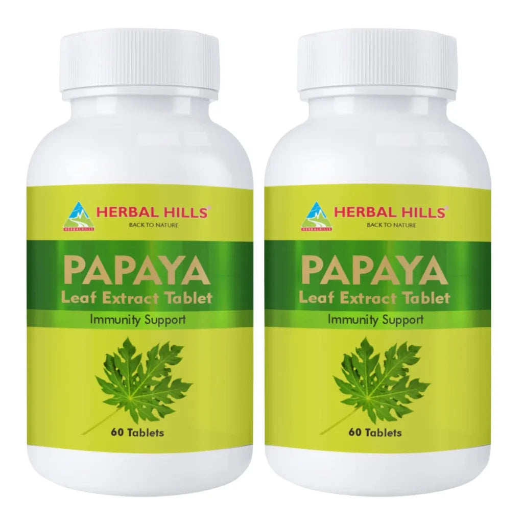 Papaya 60 tablets – Immunity booster 500mg carica leaf extract