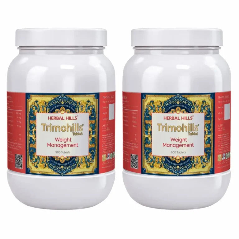 Trimohills Ayurvedic Weight Balance Support – 900 Tablets Pack of 2 by Herbal Hills