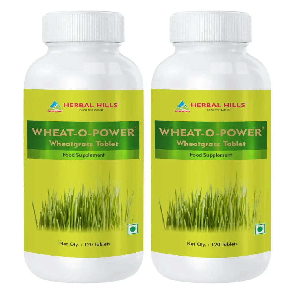 Wheatgrass Tablets (Pack of 120 Tablets) – Green Food Supplement