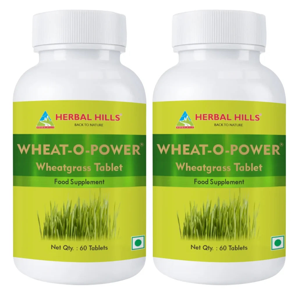 Wheatgrass (Wheat-O-Power) 60 Tablets – Green Food Supplement