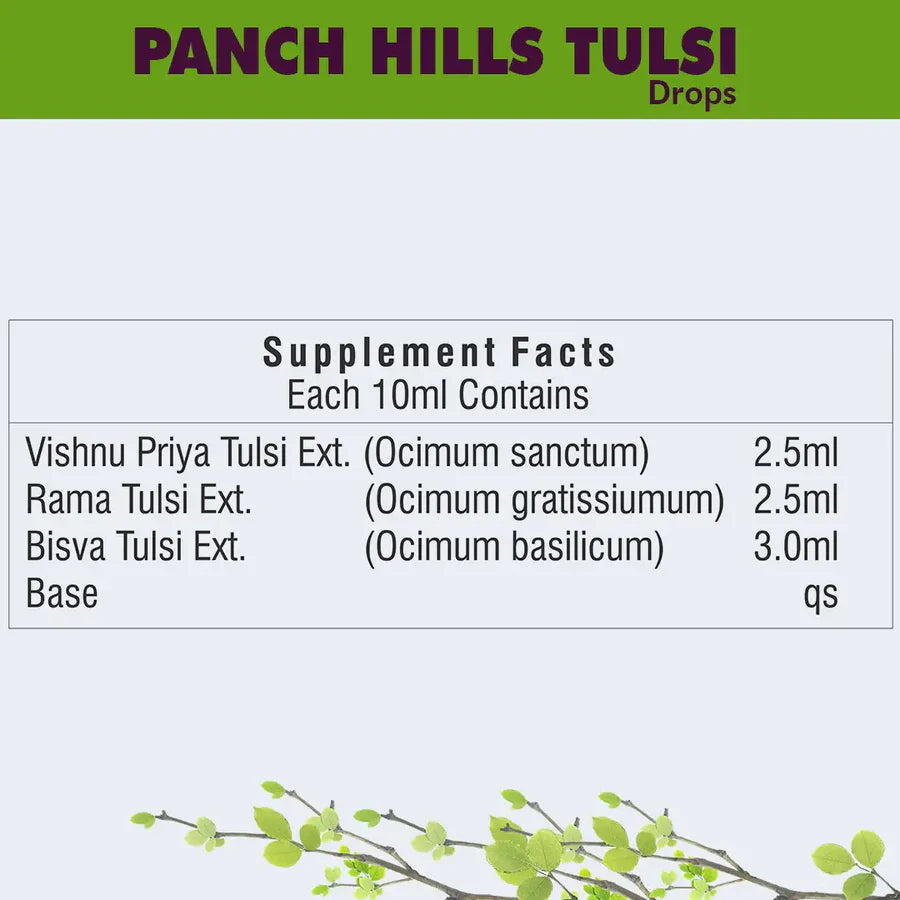 Panch Tulsi Hills Drops – 30 ml | Herbal Hills Herbal Product