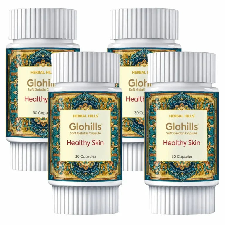 Natural Skin Care formulation – Glohills 30 Soft Capsule