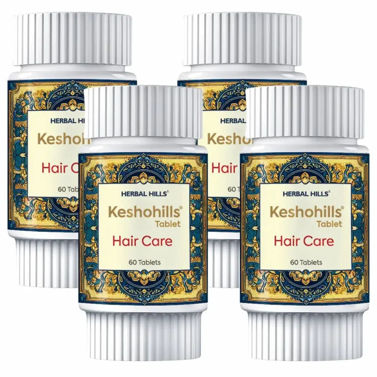 Natural Hair Care Formula – Keshohills 60 Tablets