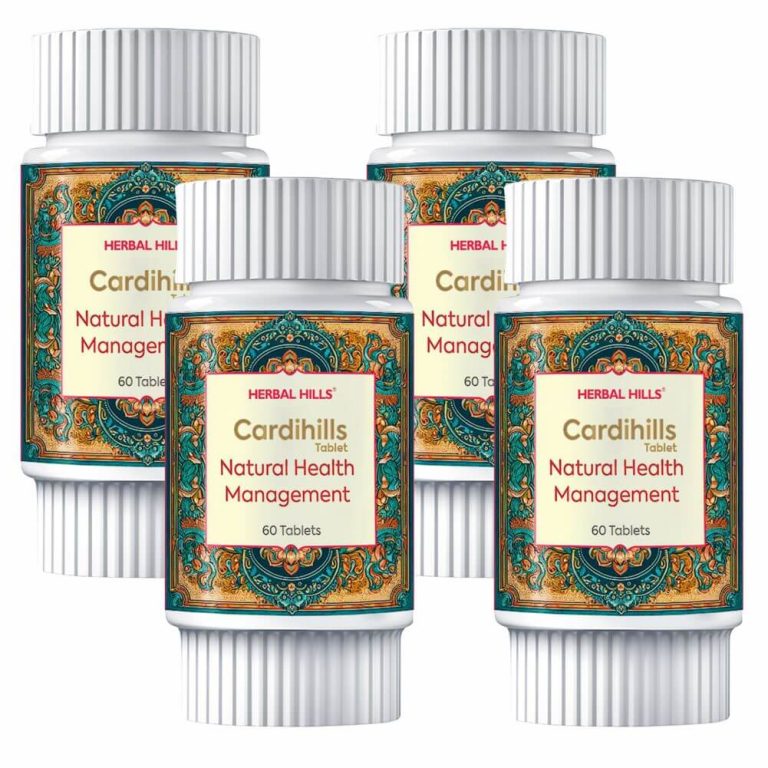 Herbal Hills Cardihills – Daily Herbal Heart Wellness – 60 Tablets