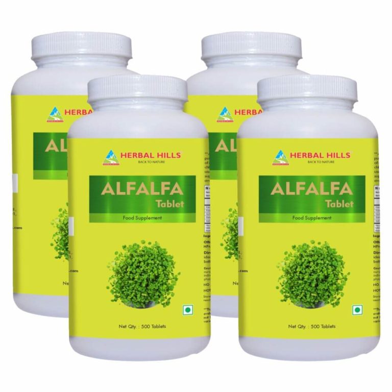 Alfalfa 500 Tablets for Immunity and General wellness. Immunity booster & improves strength and stamina