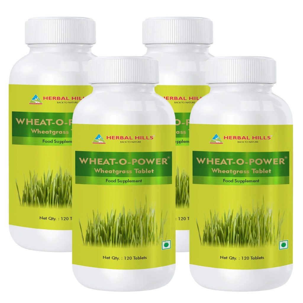 Wheatgrass Tablets (Pack of 120 Tablets) – Green Food Supplement