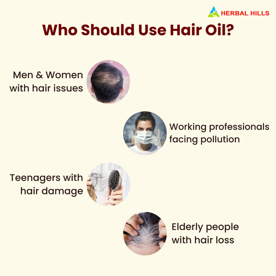 Kesho Forte Ayurvedic Hair Care Oil – 100 ml Pack of 5 by Herbal Hills