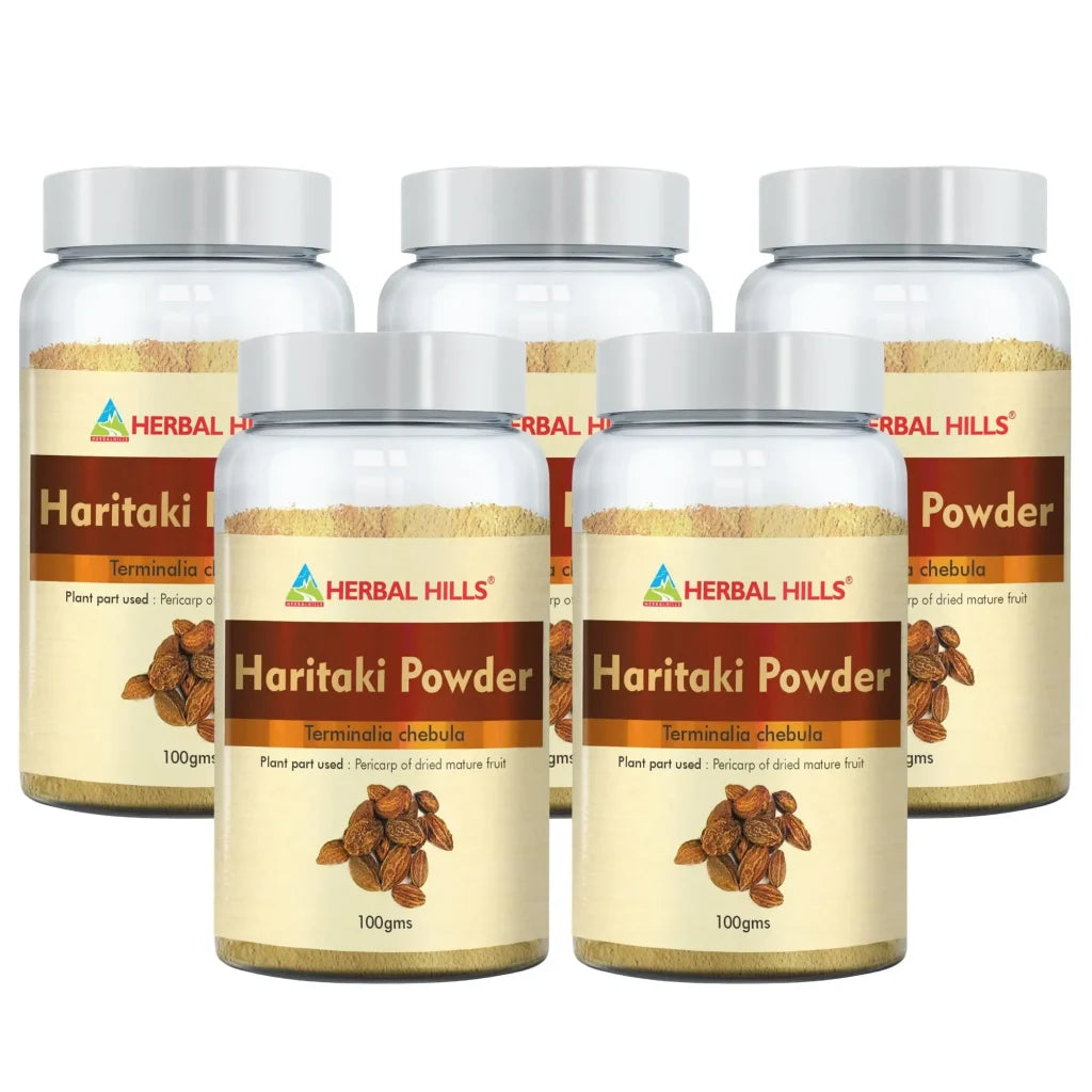 Haritaki Churna Powder – 100 g – Natural Herbal Powder (pack of 5)