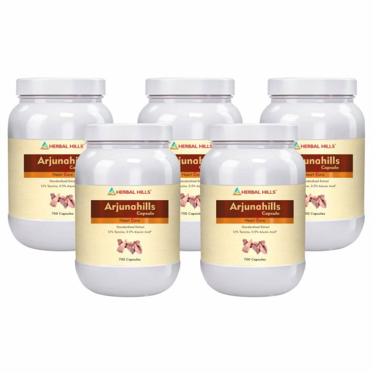 Herbal Hills – Arjuna Capsule for Heart Care – 700 Capsule