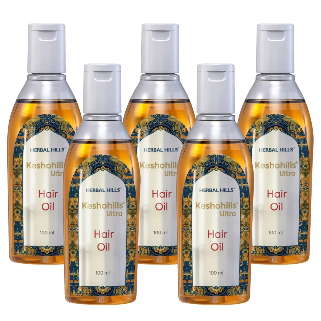 Herbal Hair Oil – Keshohills Hair Oil 100ml (pack of 5)