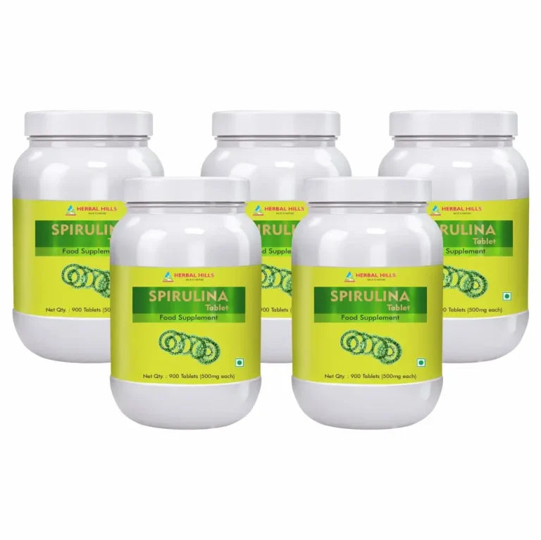 Spirulina 900 Tablets Value Pack – Chlorophyll Rich Food