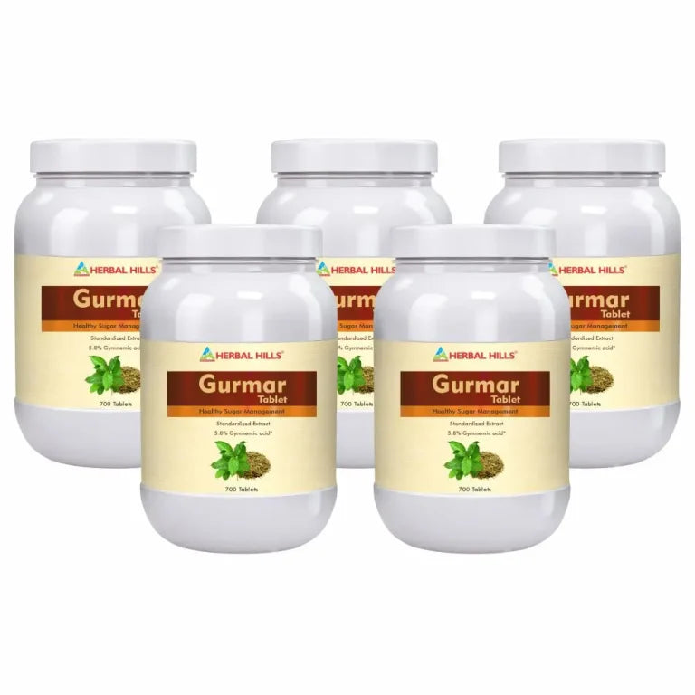 GurmarHills Herbal Tablets – 700 Count | Pure Gymnema Sylvestre Tablets