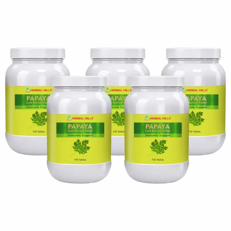 Papaya 700 tablets – Immunity booster 500mg carica leaf extract
