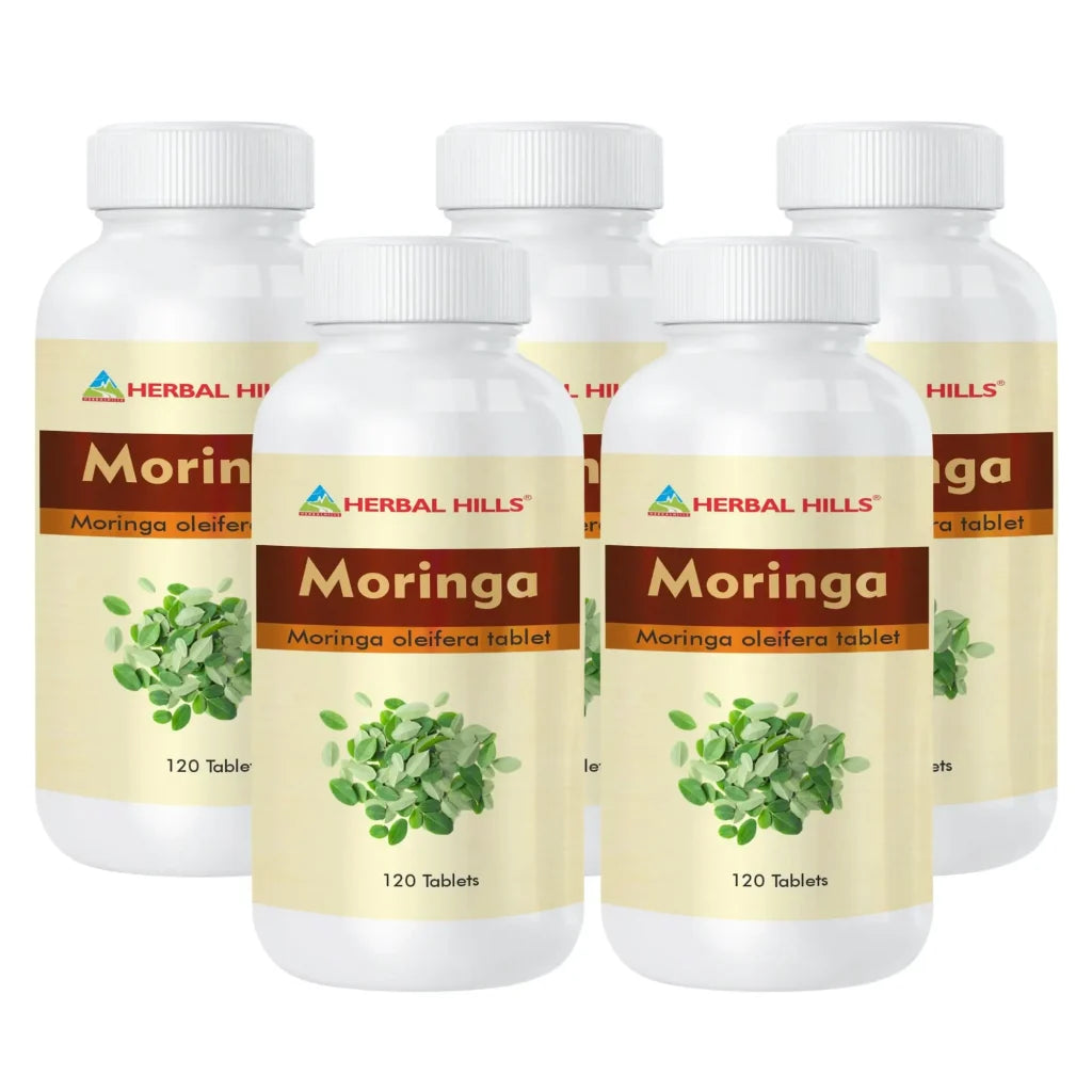 Moringa Leaves 120 Tablets (pack of 5)