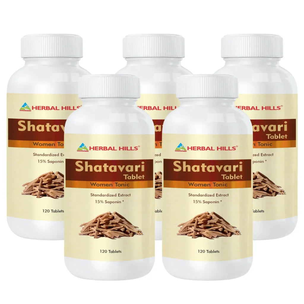 Shatavari 120 Tablets (pack of 5)