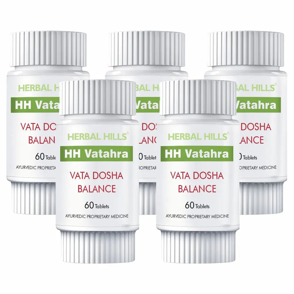 Herbal Hills HH Vata Tablet -60 Tablets ( pack of 5)