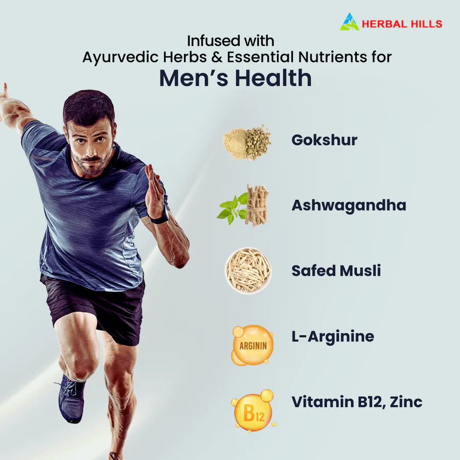Vito Fizz Men’s Wellness Effervescent Tablets – Watermelon Flavor – 15 Tablets (Pack of 5) by Herbal Hills