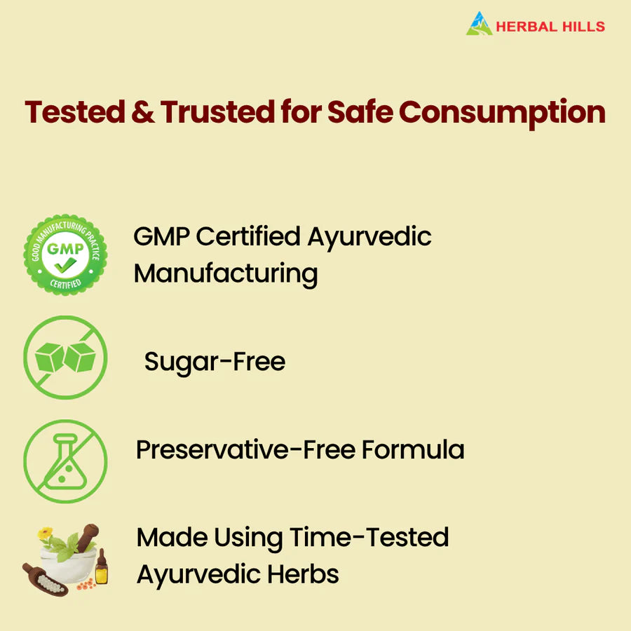 Diabohills Ayurvedic Natural Sugar Support Herbal Shot – 500 ml Pack of 5 by Herbal Hills