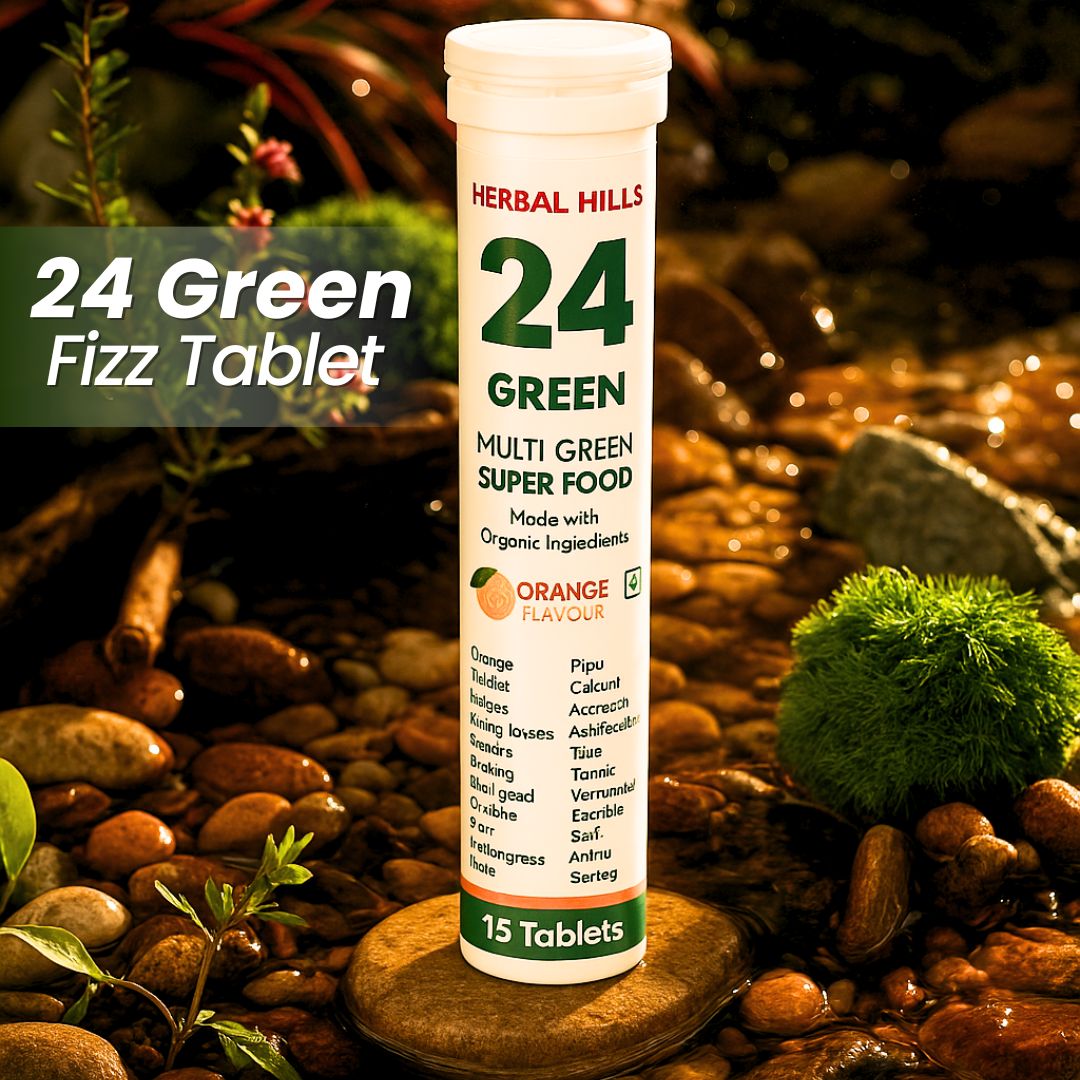 24 Green Tablet – for Weight Management, Immunity, Detox, Daily Energy & Stamina