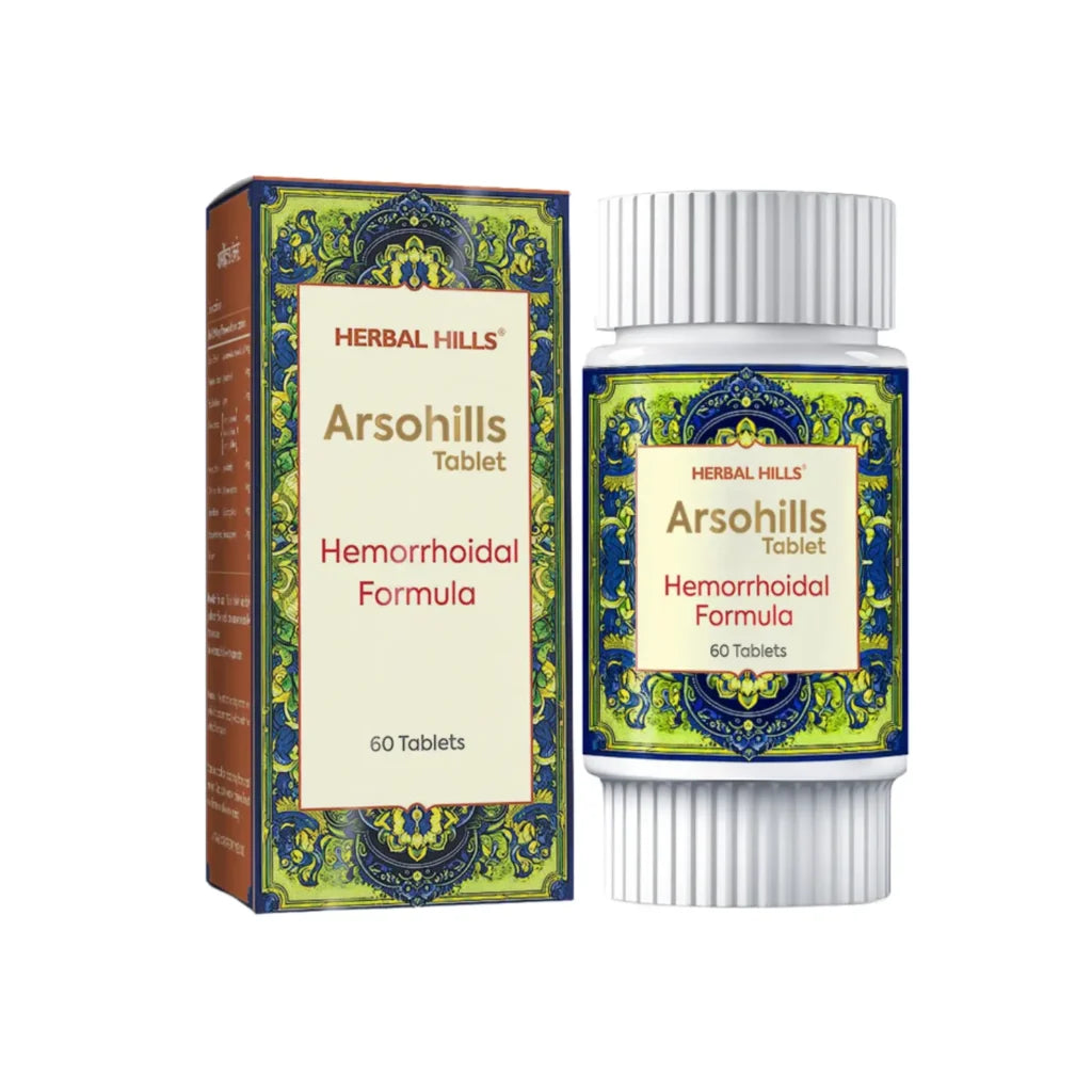 Arsohills Herbal Tablets – 60 Count | Traditional Ayurvedic Tablets
