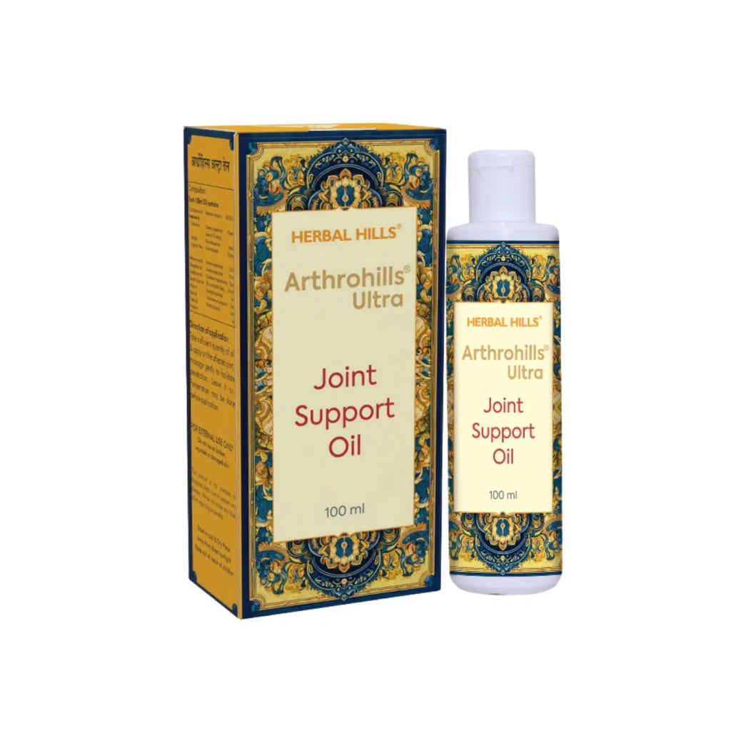 Arthrohills Herbal Massage Oil – 100ml | Ayurvedic Joint Care