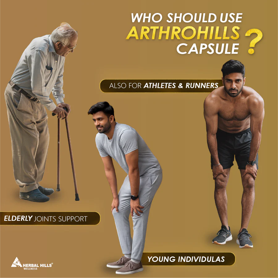 Arthrohills 60 Soft Capsules | Traditional Herbal Wellness Support (Pack of 5 )