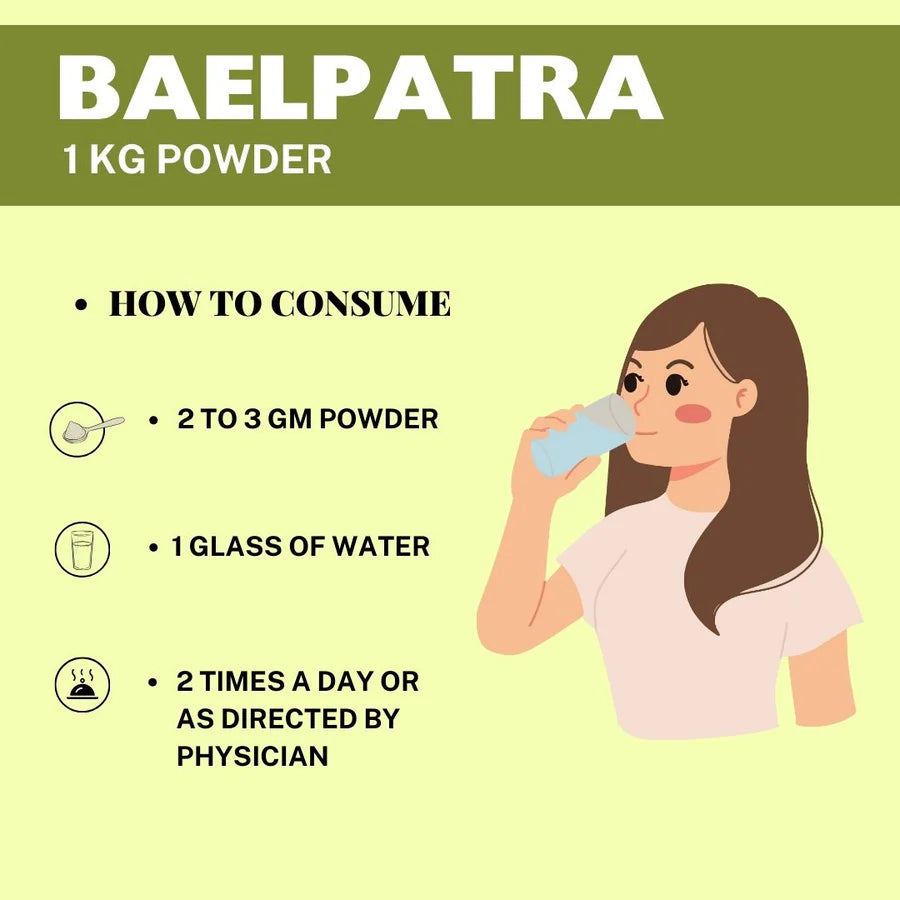 Bael Patra Powder 1 Kg | Herbal Hills