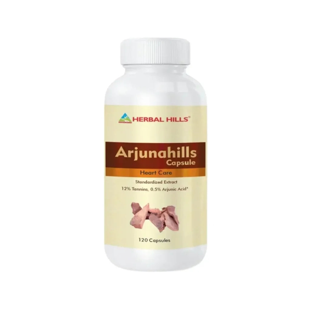 Herbal Hills – Arjuna Capsule for Heart Care – 120 Capsule