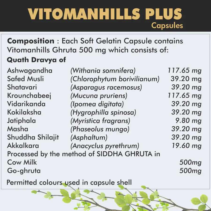 Vitomanhills plus Capsule 700 Capsule