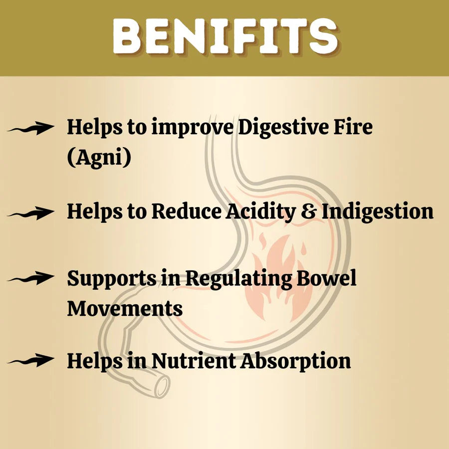 Guthills Ayurvedic Gut Comfort Support Capsules – 700 Capsules by Herbal Hills